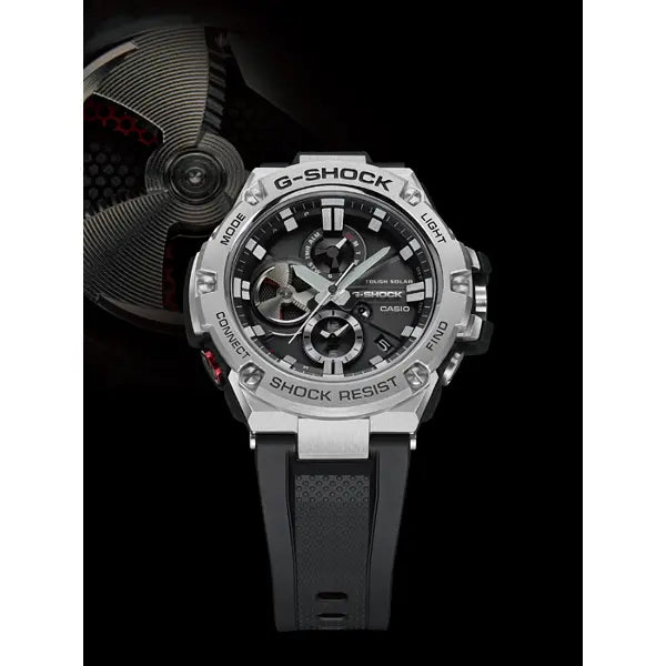 G-STEEL -GST-B100-1AJF タフソーラー|ジー・ショック – oomiya 公式 G-STEEL -GST-B100-1AJF タフソーラー|ジー・ショック – oomiya 公式