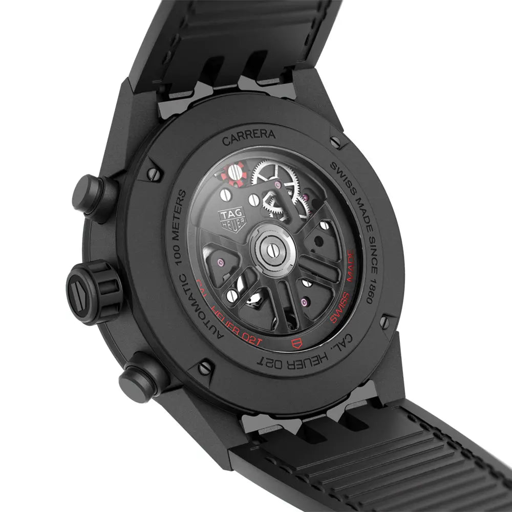 タグ・ホイヤー｜カレラ キャリバー ホイヤー02T トゥールビヨン - CAR5A90.FC6415