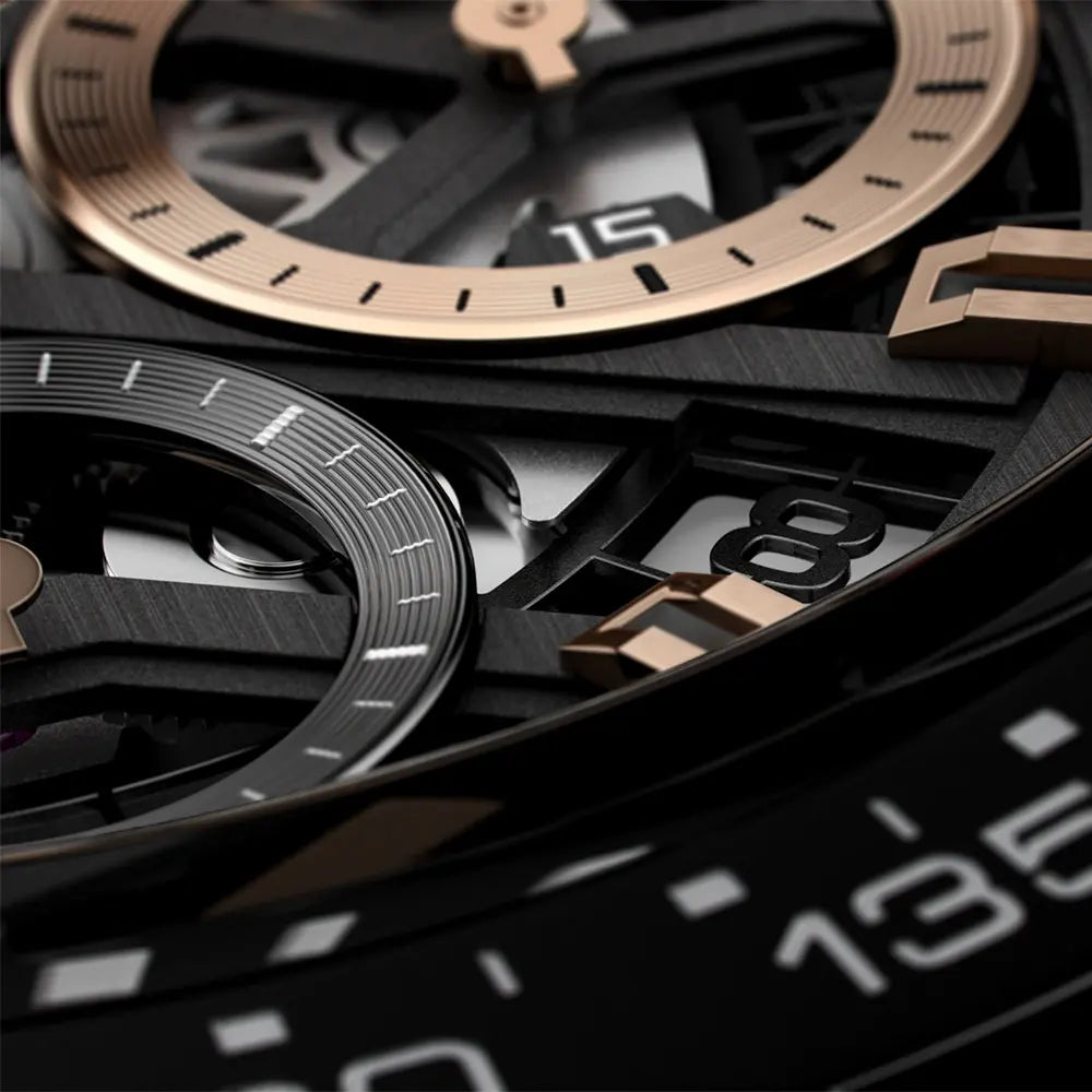 タグ・ホイヤー｜カレラ キャリバー ホイヤー02 クロノグラフ 43mm - CBG2050.FC6426