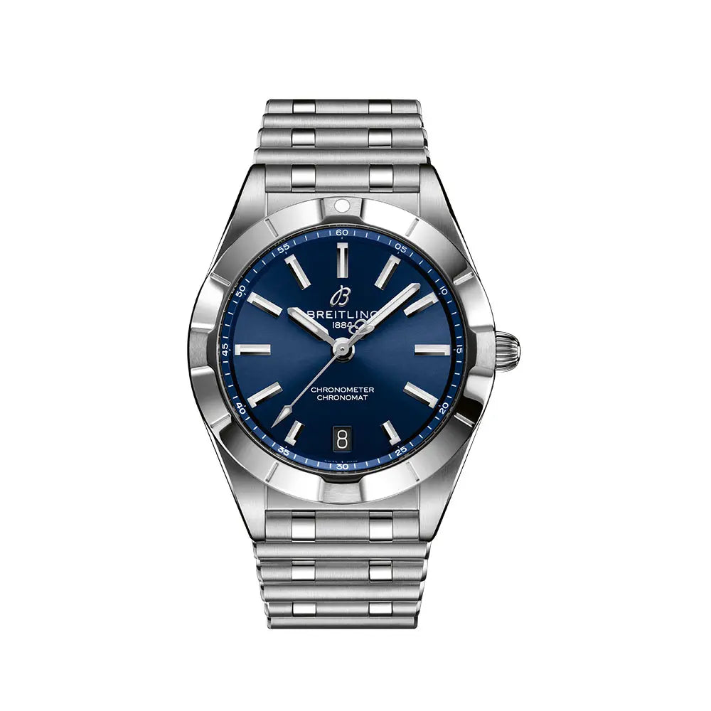 クロノマット 32 - A77310101C1A1 ブルー｜ブライトリング – oomiya