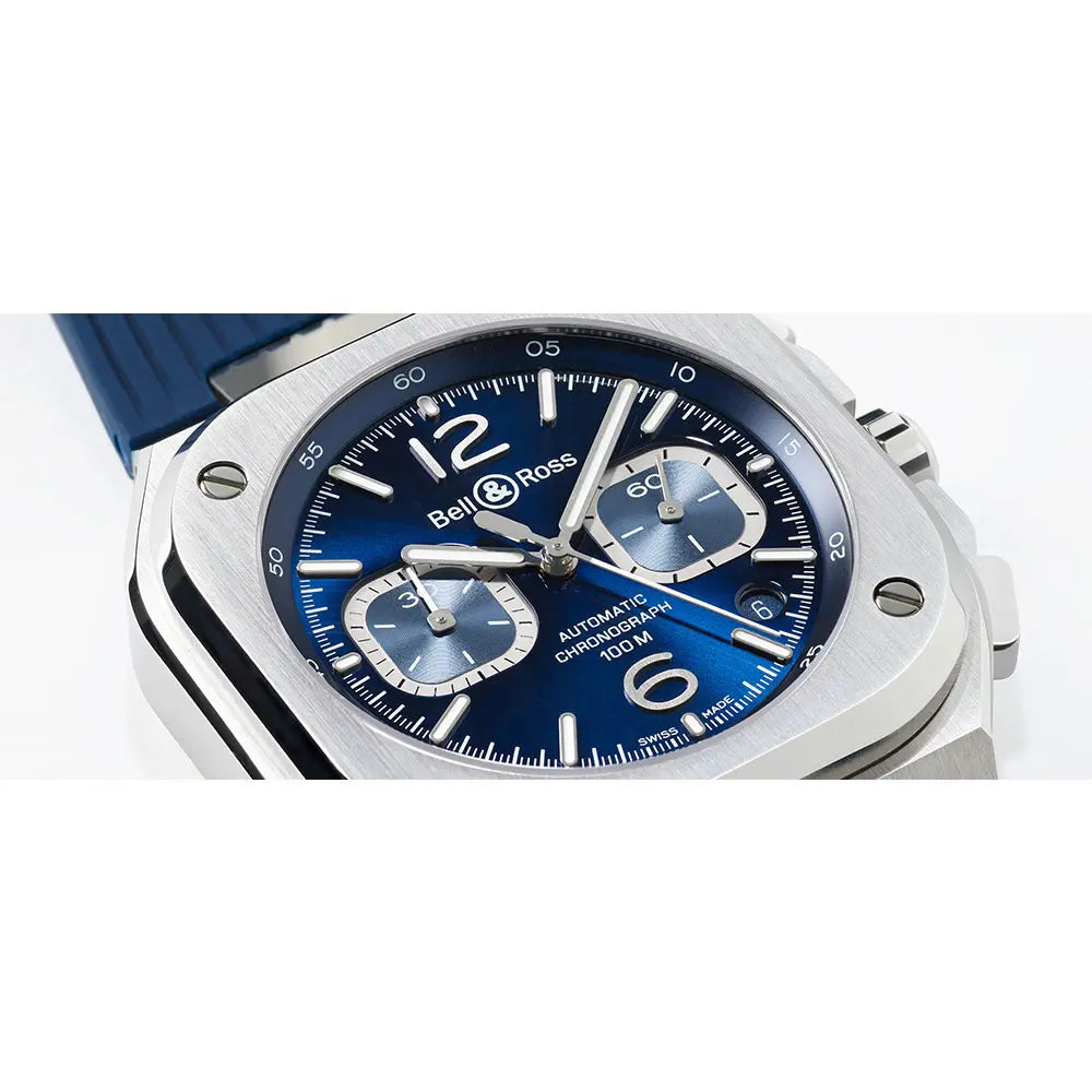 ベル＆ロス｜BR 05 CHRONO BLUE STEEL - BR05C-BU-ST/SRB
