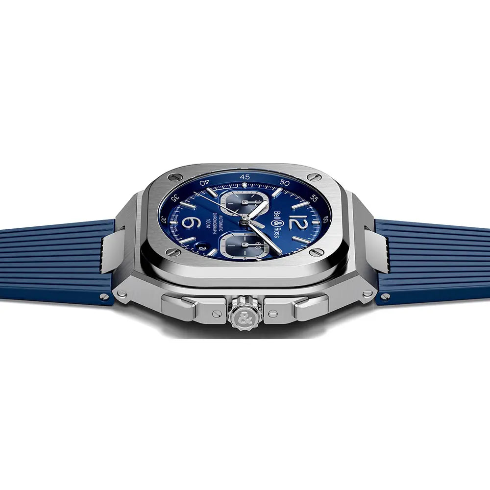 ベル＆ロス｜BR 05 CHRONO BLUE STEEL - BR05C-BU-ST/SRB