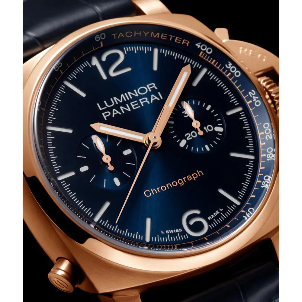 パネライ｜ルミノール クロノ ゴールドテック™ - PAM01111