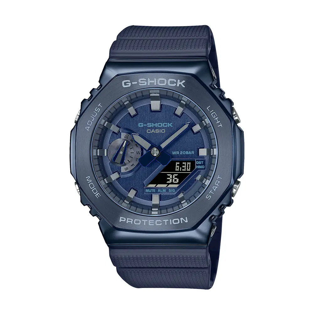 コ*読様 美品G-SHOCK GM-2100N-2AJF ダークブルー ANALOG-DIGITAL - GM-2100N-2AJF ブルー｜ジー・ショック – oomiya