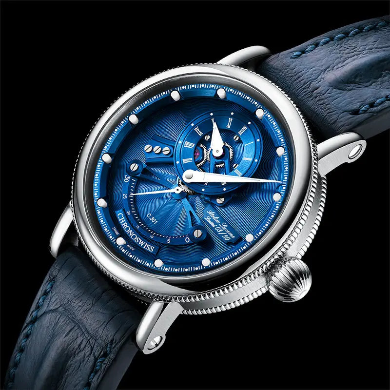 クロノスイス｜フライング・レギュレーター オープンギア レ・セック ビッグウェーブ - CH-6923-BLBL