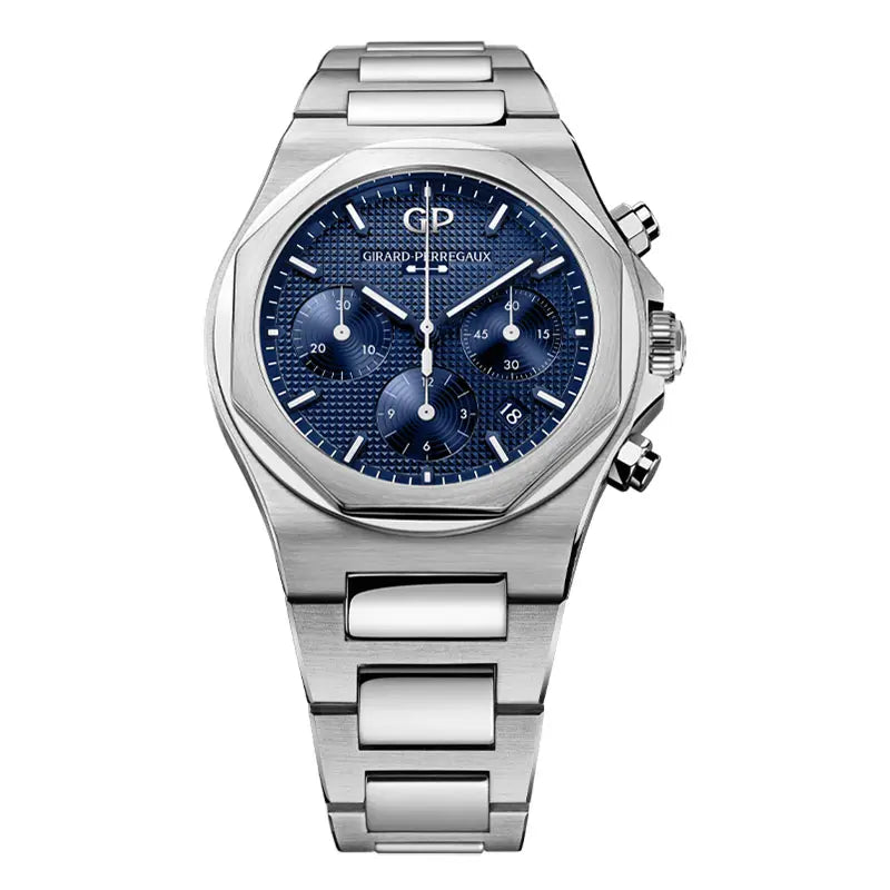 激レアGIRARD-PERREGAUX クロノグラフ自動巻き日本限定品 ロレアート クロノグラフ 42MM 自動巻き｜ジラール・ペルゴ – oomiya