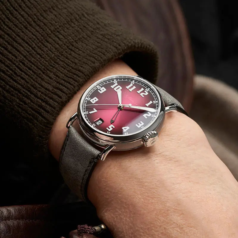 H.モーザー｜ヘリテージ・デュアルタイム - 8809-1200