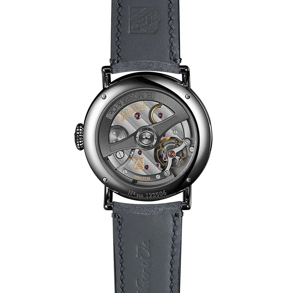 H.モーザー｜ヘリテージ・デュアルタイム - 8809-1200