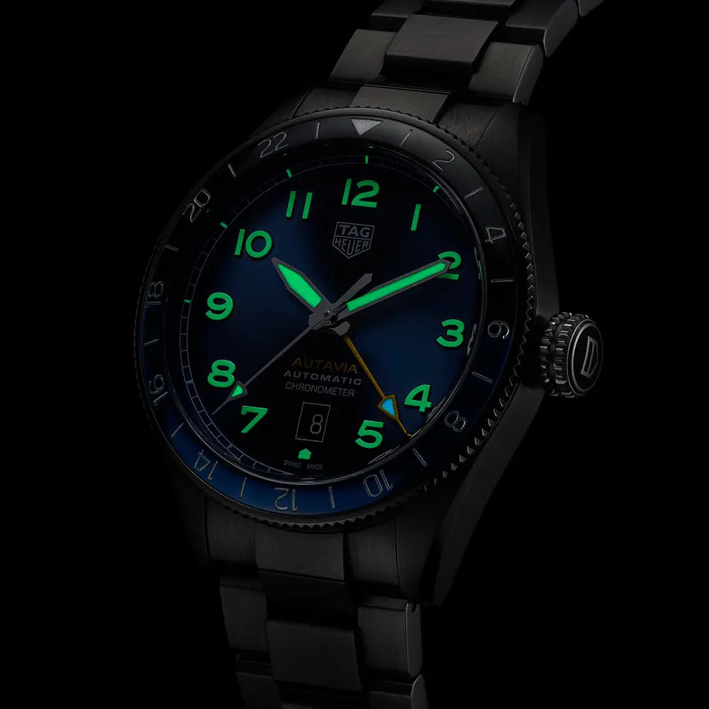 タグ・ホイヤー｜タグ・ホイヤー オータヴィア 60周年アニバーサリー GMT - WBE511A.BA0650