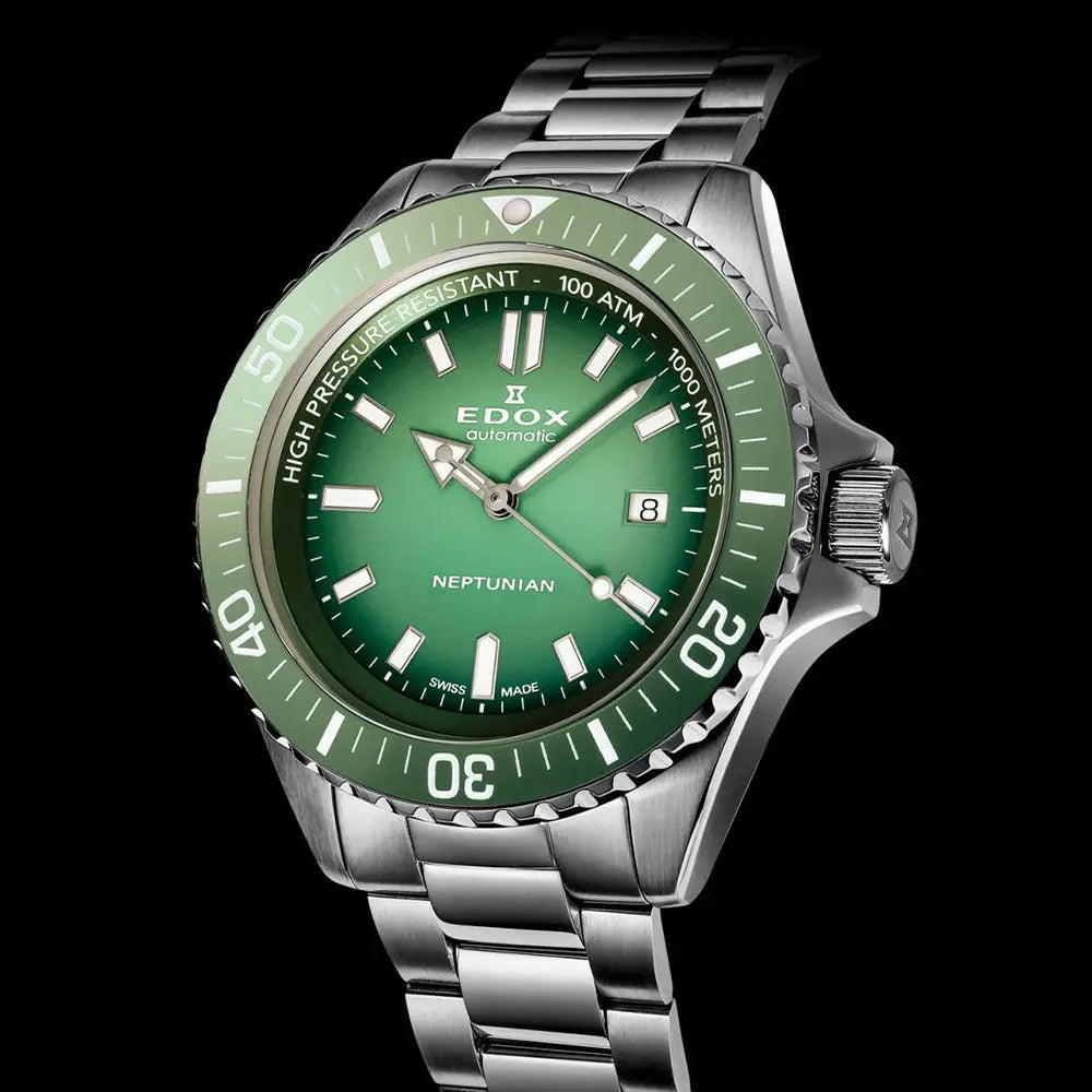 ネプチュニアン オートマティック - 80120-3VM-VDN1|エドックス ネプチュニアン オートマティック - 80120-3VM-VDN1|エドックス