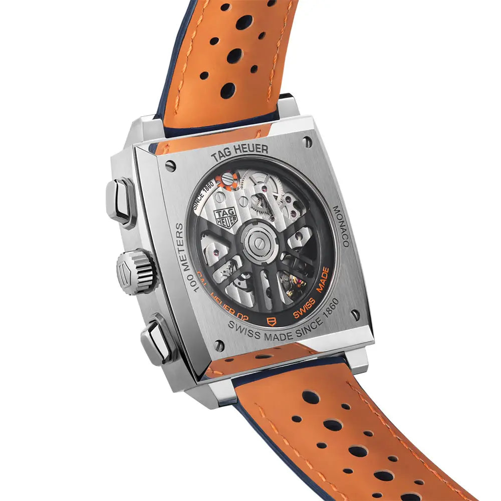 タグ・ホイヤー｜モナコ キャリバー ホイヤー02 ガルフ スペシャルエディション - CBL2115.FC6494