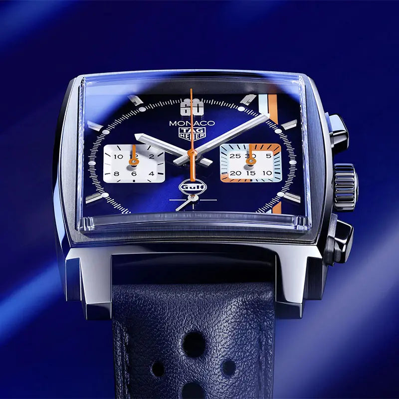 タグ・ホイヤー｜モナコ キャリバー ホイヤー02 ガルフ スペシャルエディション - CBL2115.FC6494