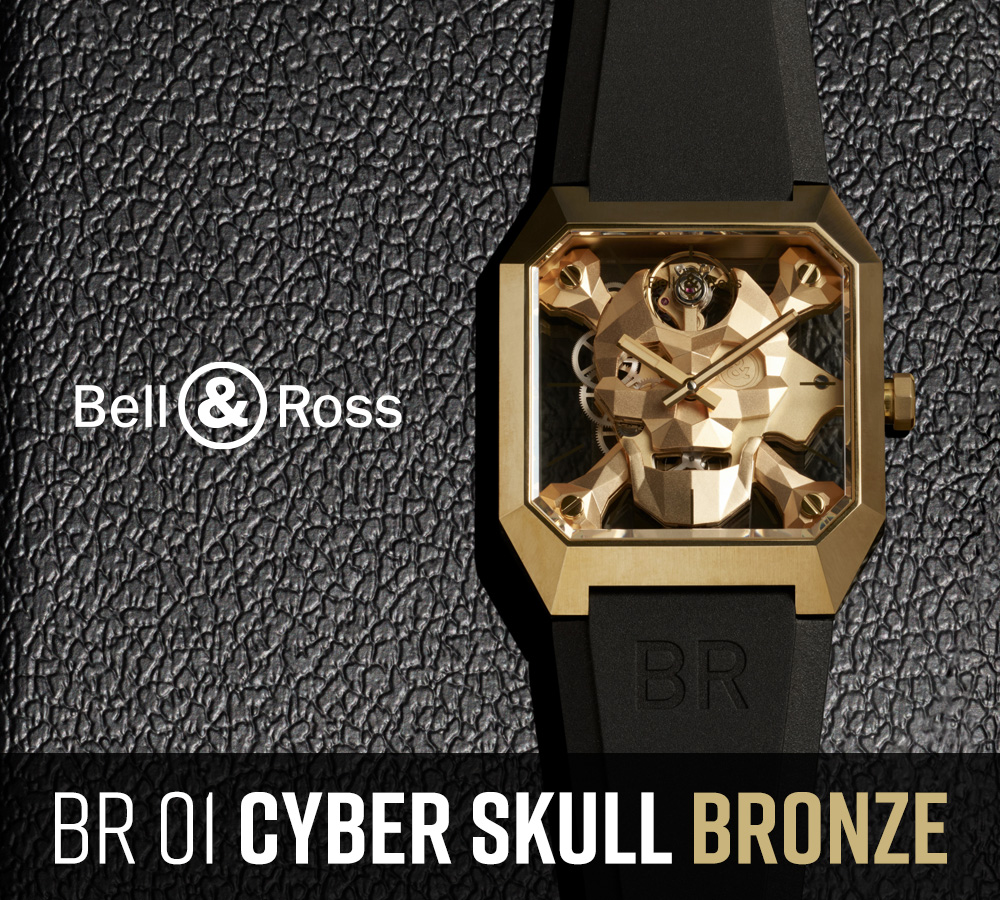 Bell ＆ Ross - BR 01 CYBER SKULL BRONZE｜BR 01 サイバー スカル ブロンズ