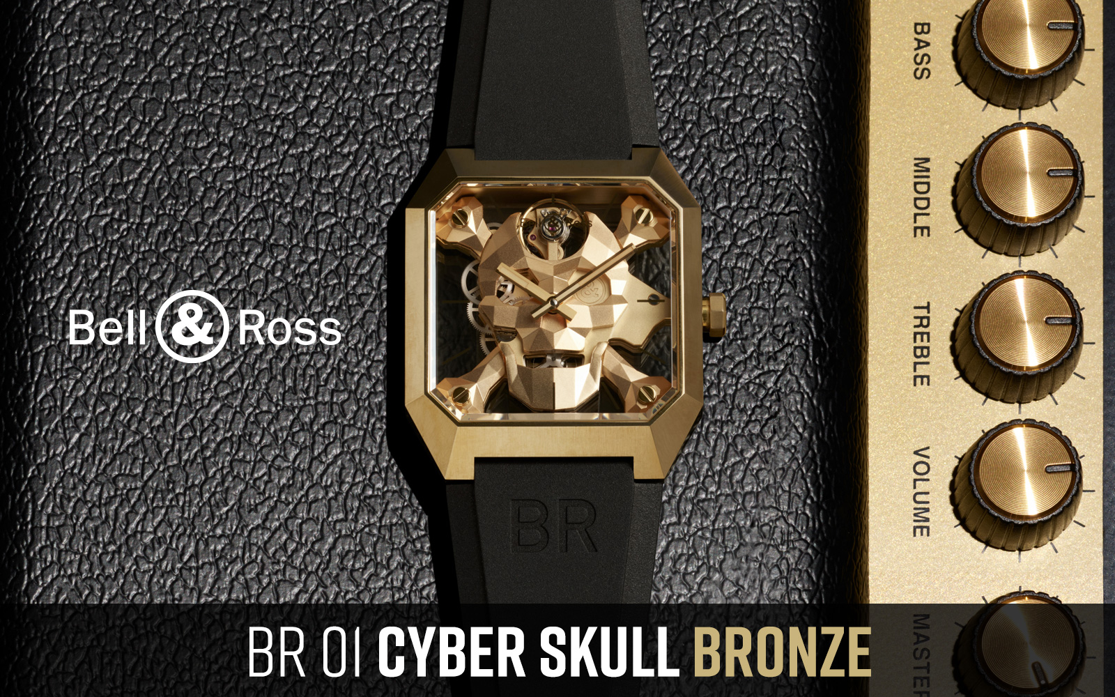 Bell ＆ Ross - BR 01 CYBER SKULL BRONZE｜BR 01 サイバー スカル ブロンズ
