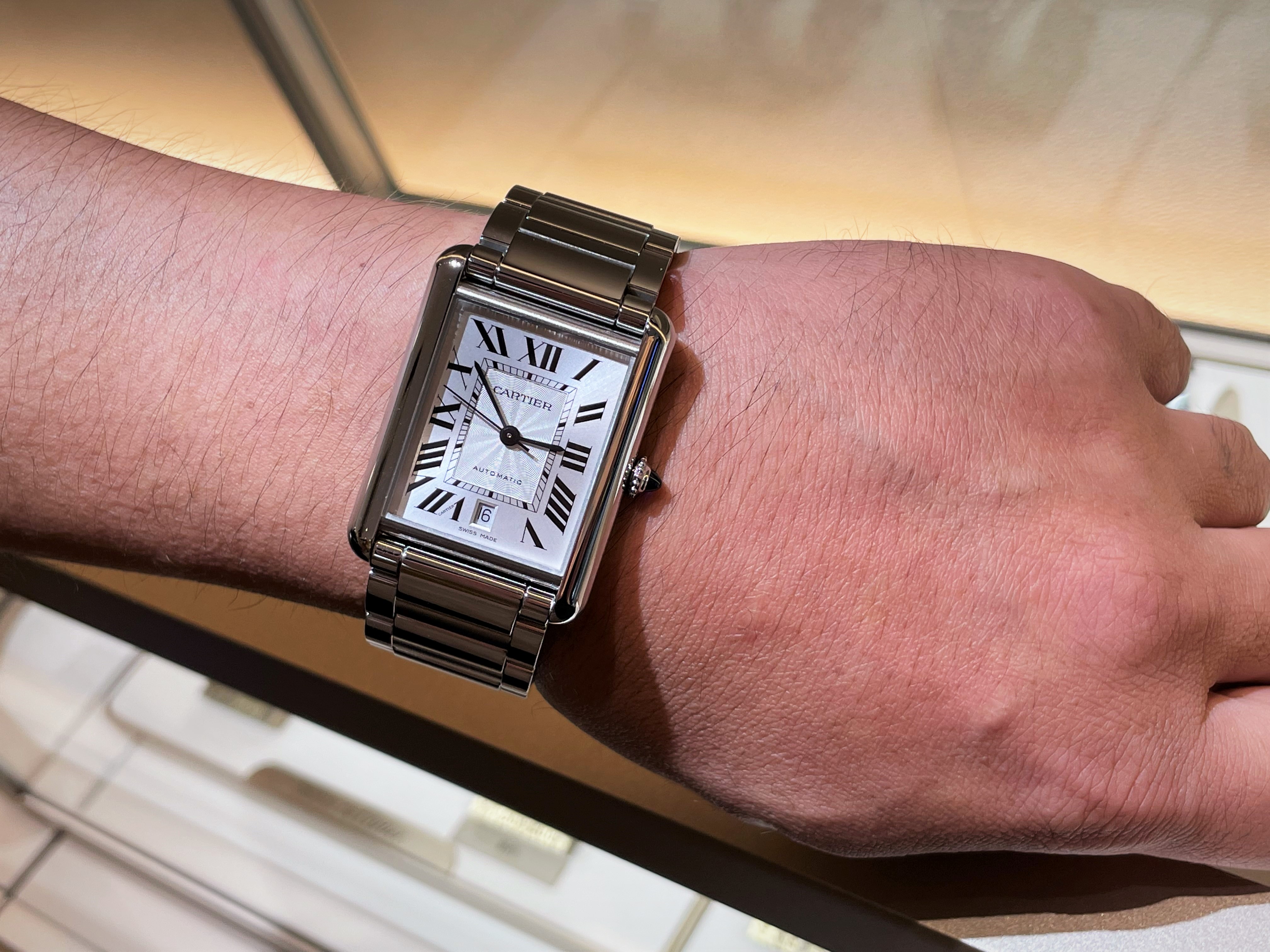 カルティエ タンクマストウォッチXL - 腕時計(アナログ)
