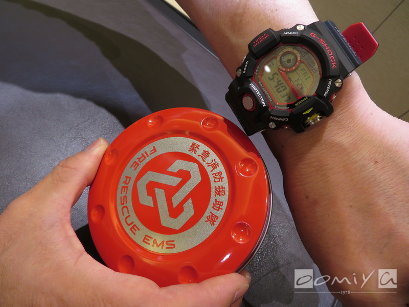 G-SHOCK GW-9400NFST-1AJR 緊急消防援助隊コラボ モデル