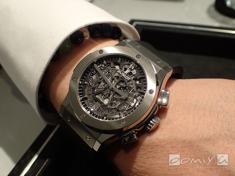 HUBLOT✴︎エアロフュージョンクロノ用ベルト-