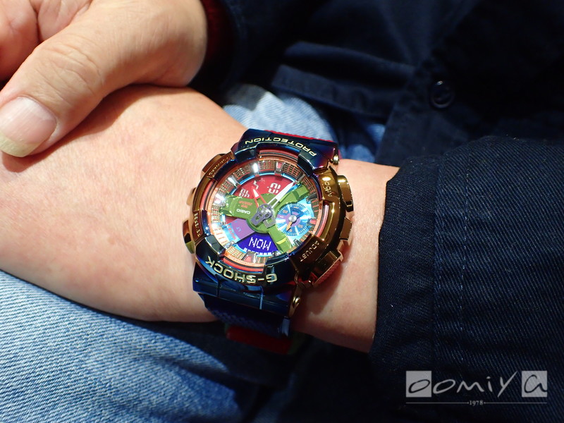 【新品、プライスタグ付】G-SHOCK GM-110RB-2AJF