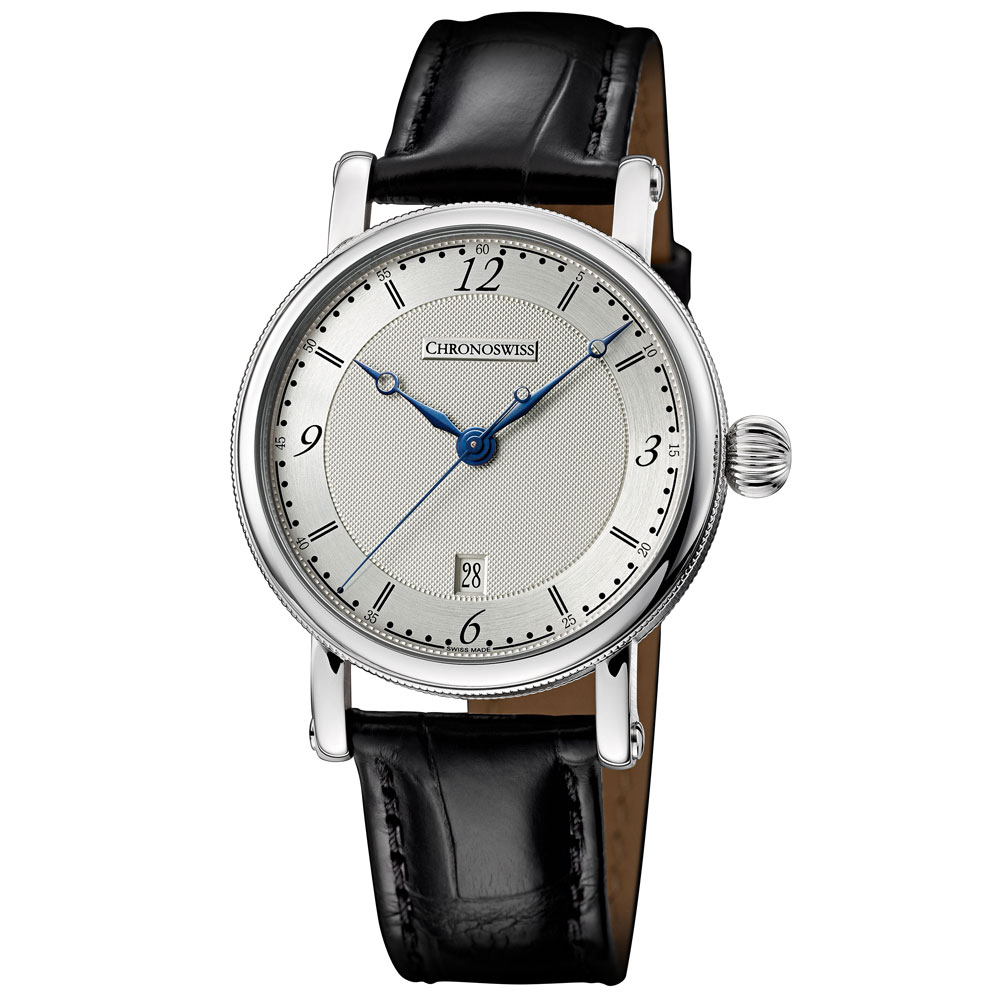 クロノスイス シリウスファミリー デイト 34mm 自動巻き腕時計