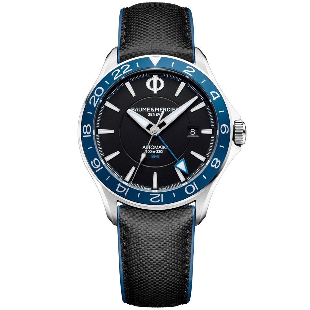 ホワイトブラウン BAUME&MERCIER ボーム&メルシェ クリプトンクラブ