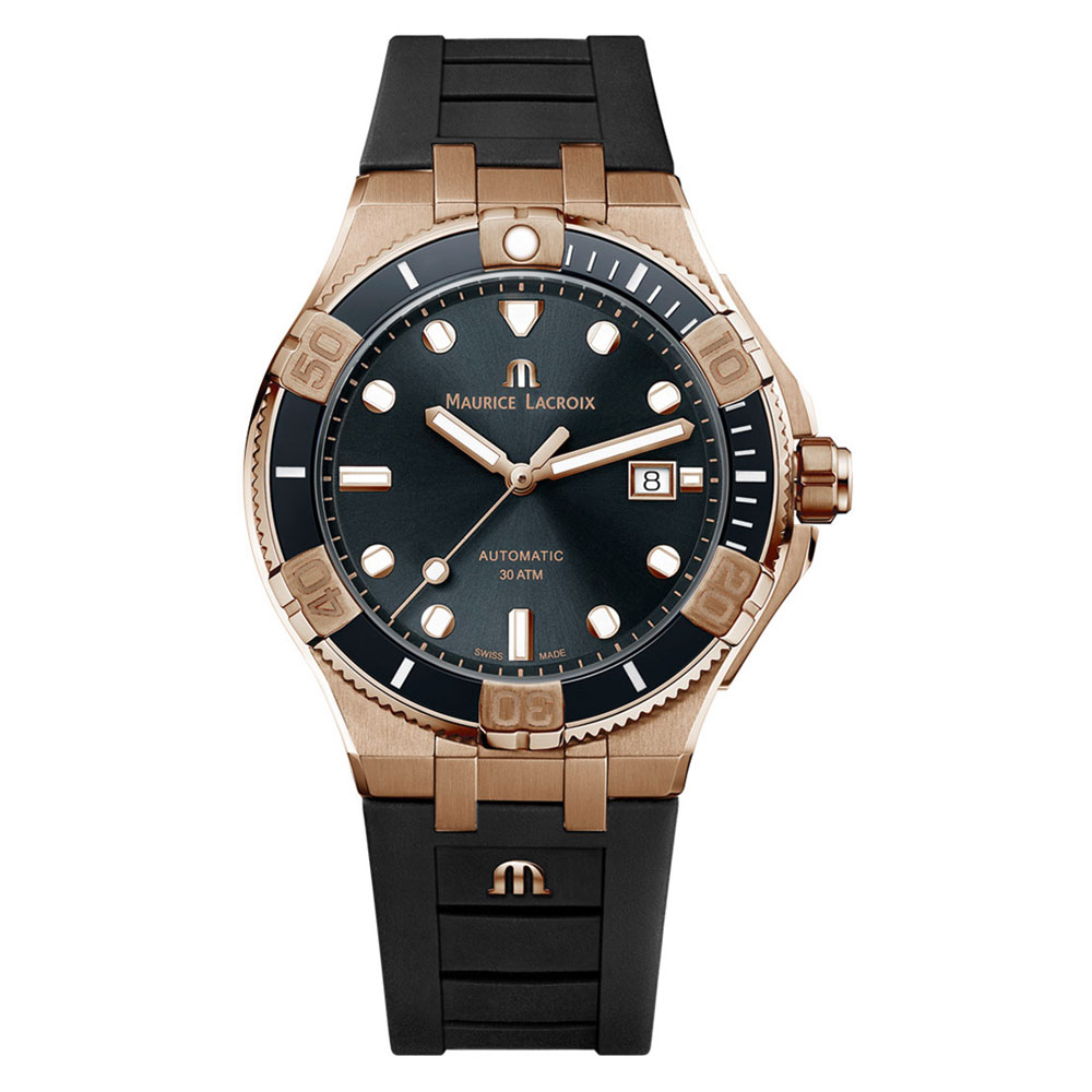 モーリス・ラクロア MAURICE LACROIX アイコン ブロンズ 世界500本限定 AI1028-BRZ01-420-1 ブルー ブロンズ クオーツ メンズ 腕時計