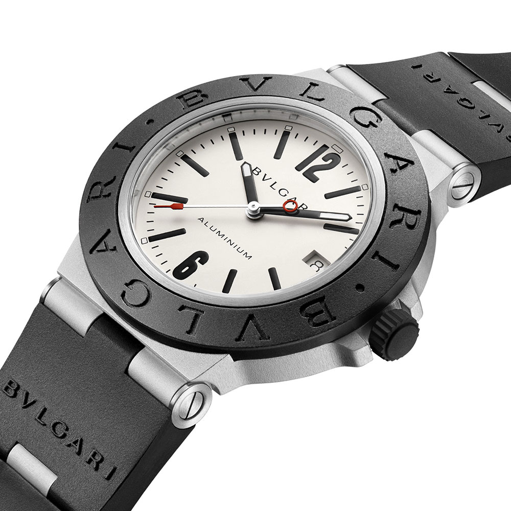 Bvlgari Original BVLGARI Bvlgari Diagono Stainless Steel Watch Bezel 36mm 