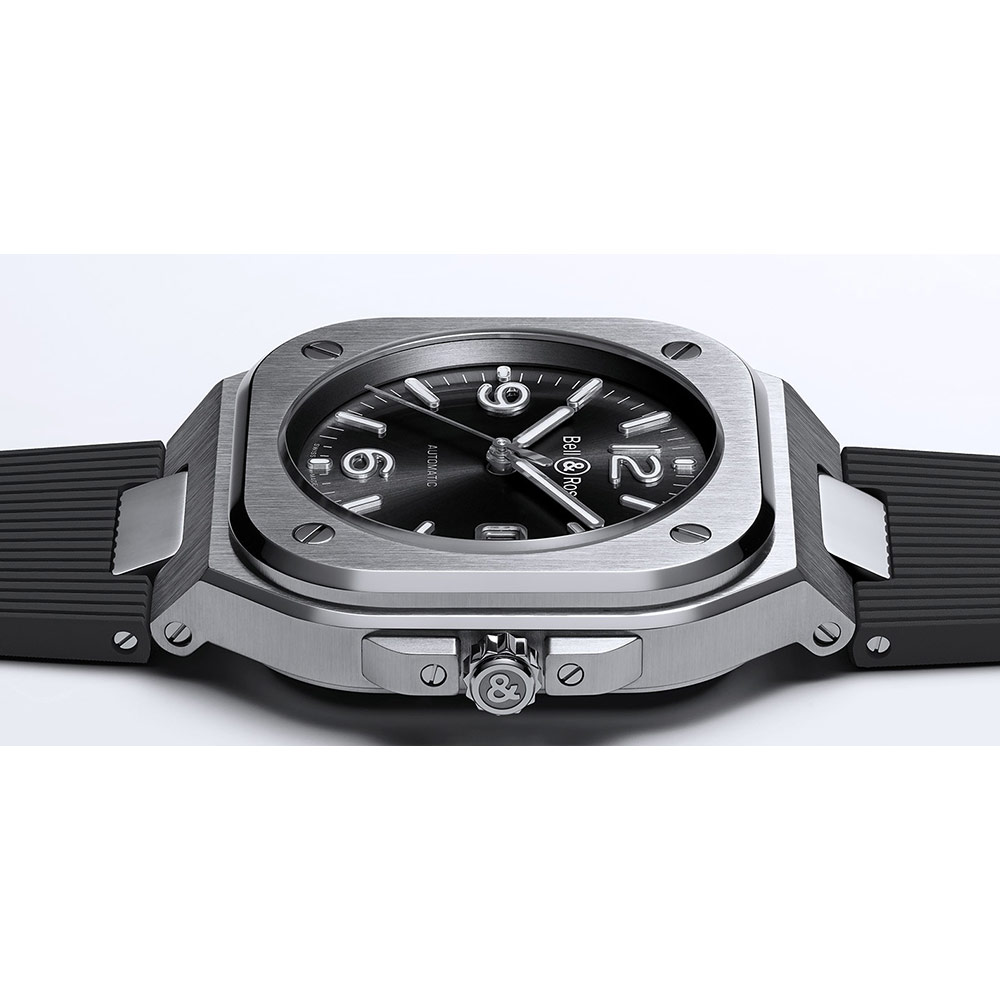 ベル＆ロス Bell & Ross BR05A-BL-ST/SST ブラック メンズ 腕時計