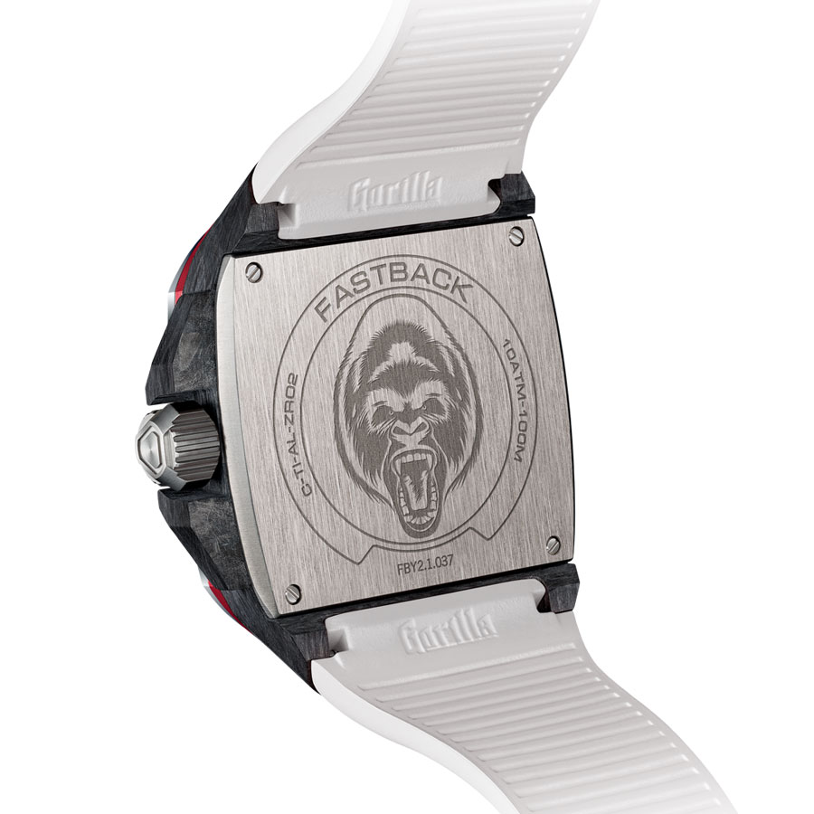 #ゴリラ。時計。gorilla watch。ホワイト