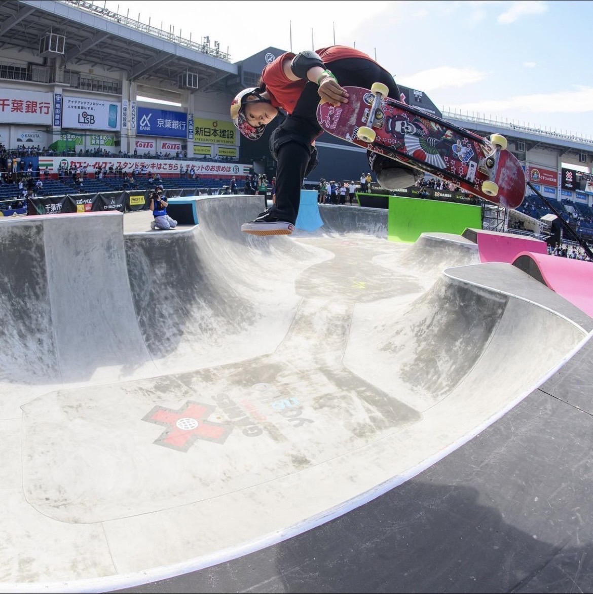 X Games Chiba 2022 スケートボード・パーク 女子｜四十住さくら選手 金メダル獲得！ - 四十住 さくら SUPPORTED ｜IMG_3879