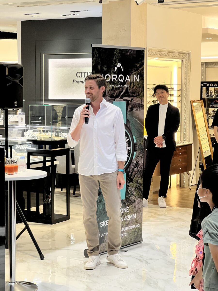 ノルケイン「CEO ベン・カッファー氏 トークショー」&「新作タッチ&フィール」|oomiya 和歌山本店 - EVENT |IMG_6317