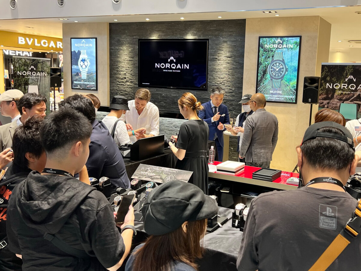 ノルケイン「CEO ベン・カッファー氏 トークショー」&「新作タッチ&フィール」|oomiya 和歌山本店 - EVENT |IMG_6325