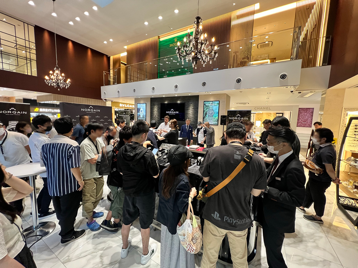 ノルケイン「CEO ベン・カッファー氏 トークショー」&「新作タッチ&フィール」|oomiya 和歌山本店 - EVENT |IMG_6327