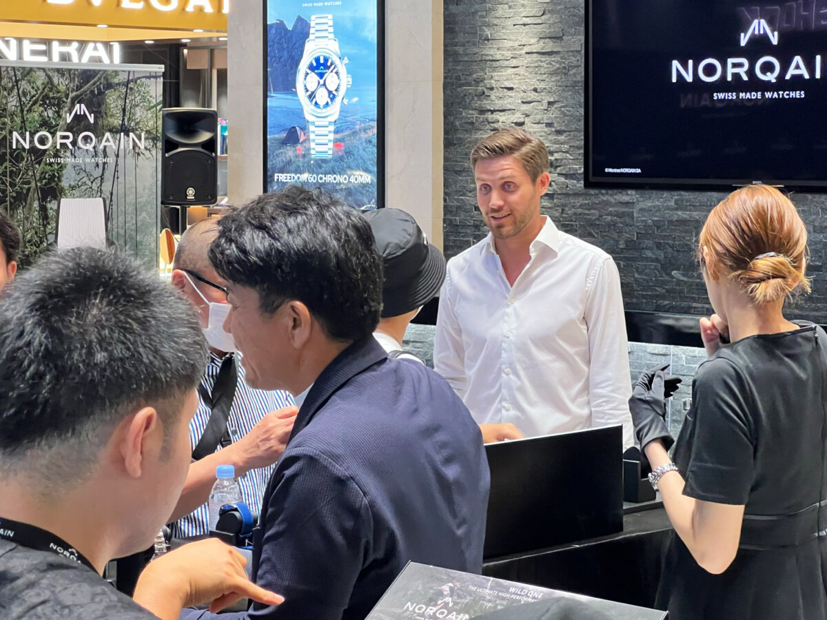 ノルケイン「CEO ベン・カッファー氏 トークショー」&「新作タッチ&フィール」|oomiya 和歌山本店 - EVENT |IMG_6328