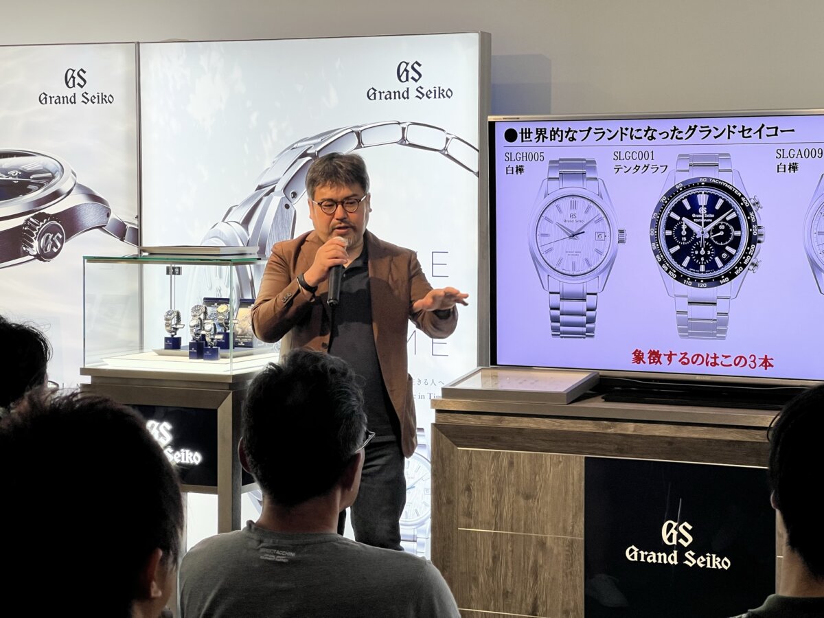 グランドセイコー×クロノス日本版編集長 広田雅将氏 トークショー|oomiya 和歌山本店 - EVENT |IMG_6468