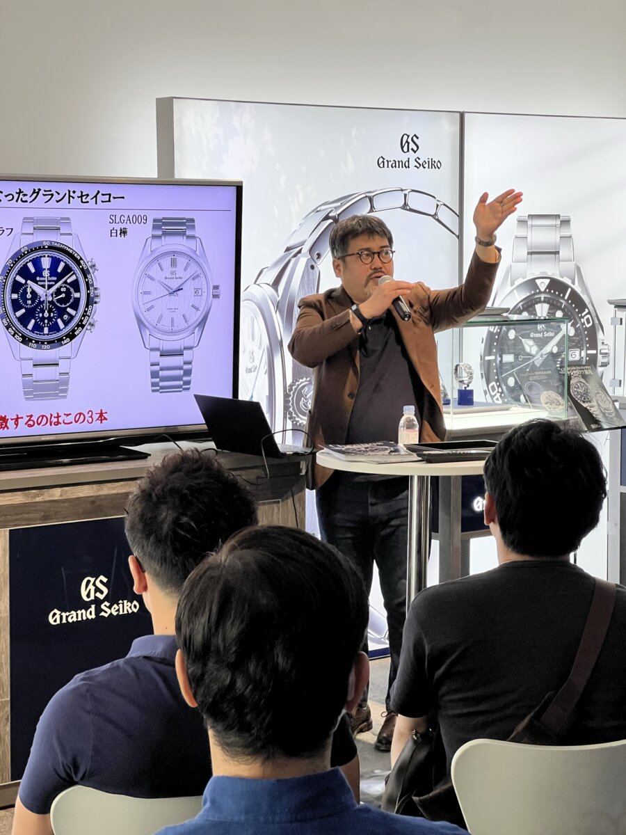 グランドセイコー×クロノス日本版編集長 広田雅将氏 トークショー|oomiya 和歌山本店 - EVENT |IMG_6471